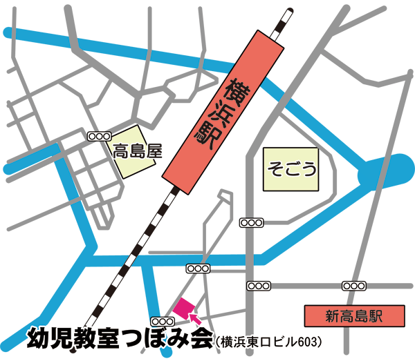 幼児教室つぼみ会地図